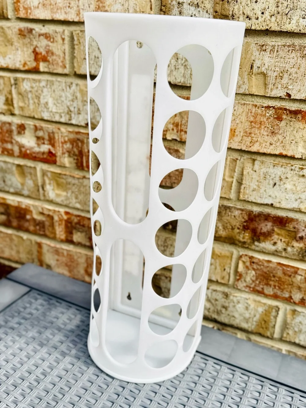 IKEA Variera Minimalist White Plastic Bags Dispenser - Bag Storage Organizer